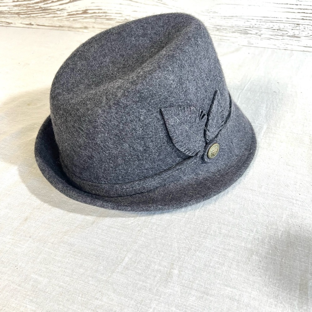 Wool Hat Something Special Gray Wool Fedora